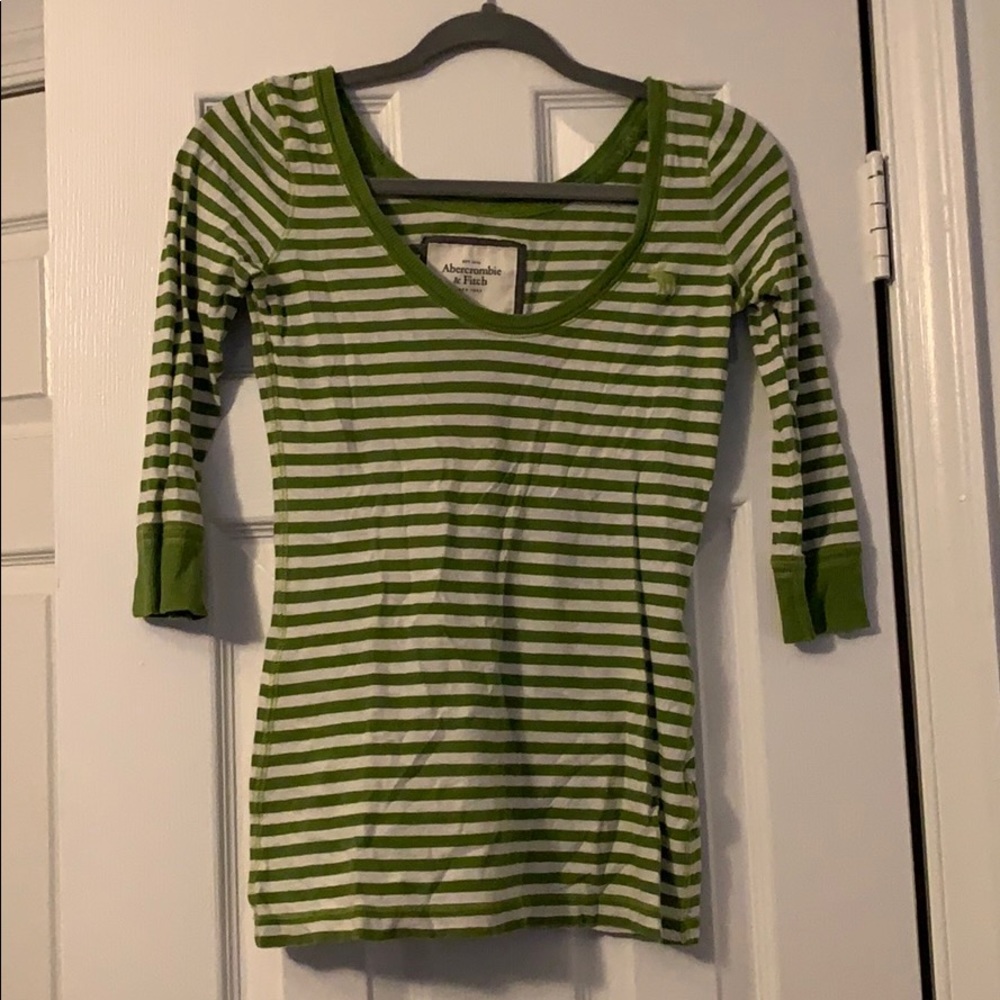 Abercrombie and Fitch striped tee